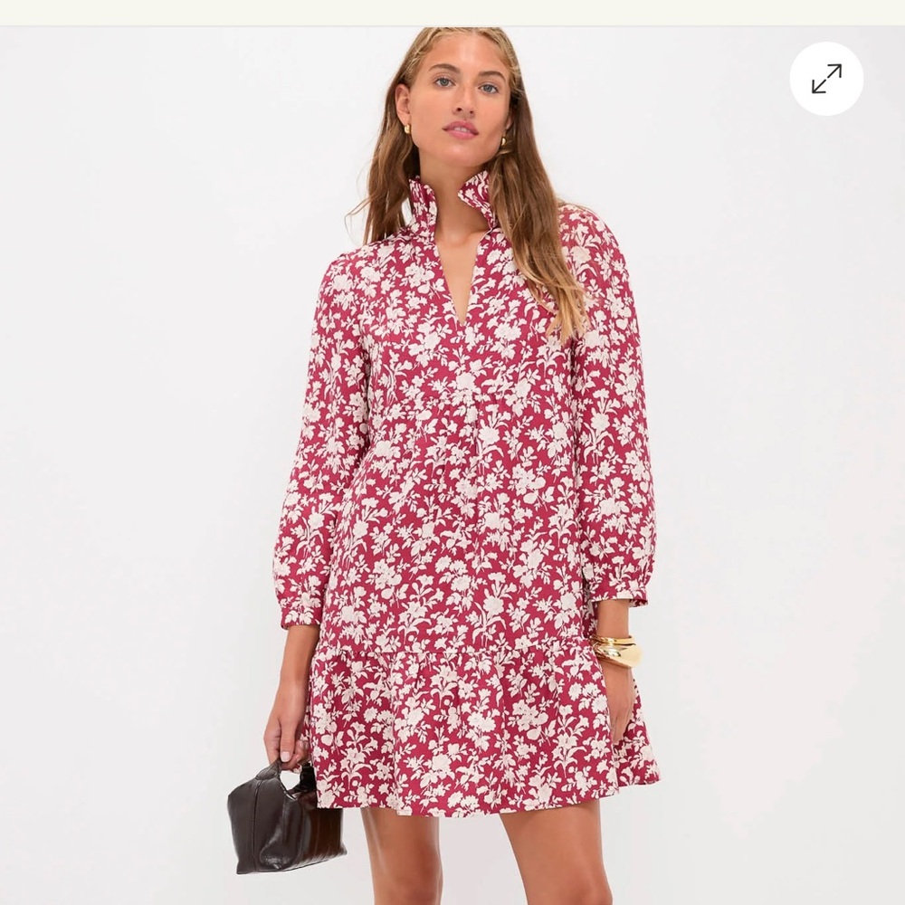 Tuckernuck Pomegranate Bloom Palmerston Dress